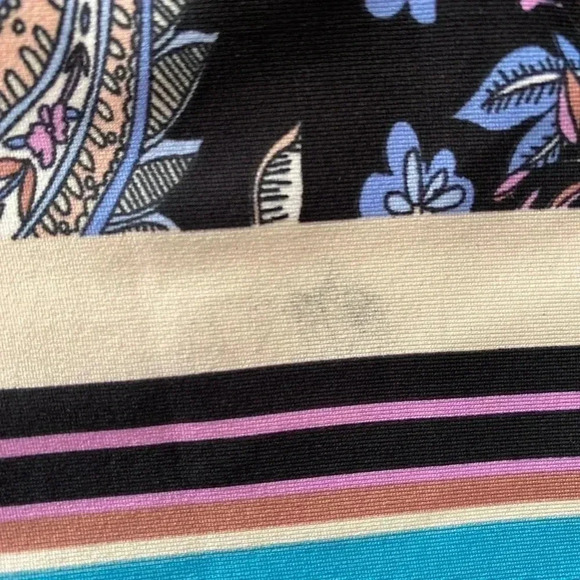 🆕Zac & Rachel Multi-Prints Wide Leg Palazo Pants L🆕 - Picture 12 of 12